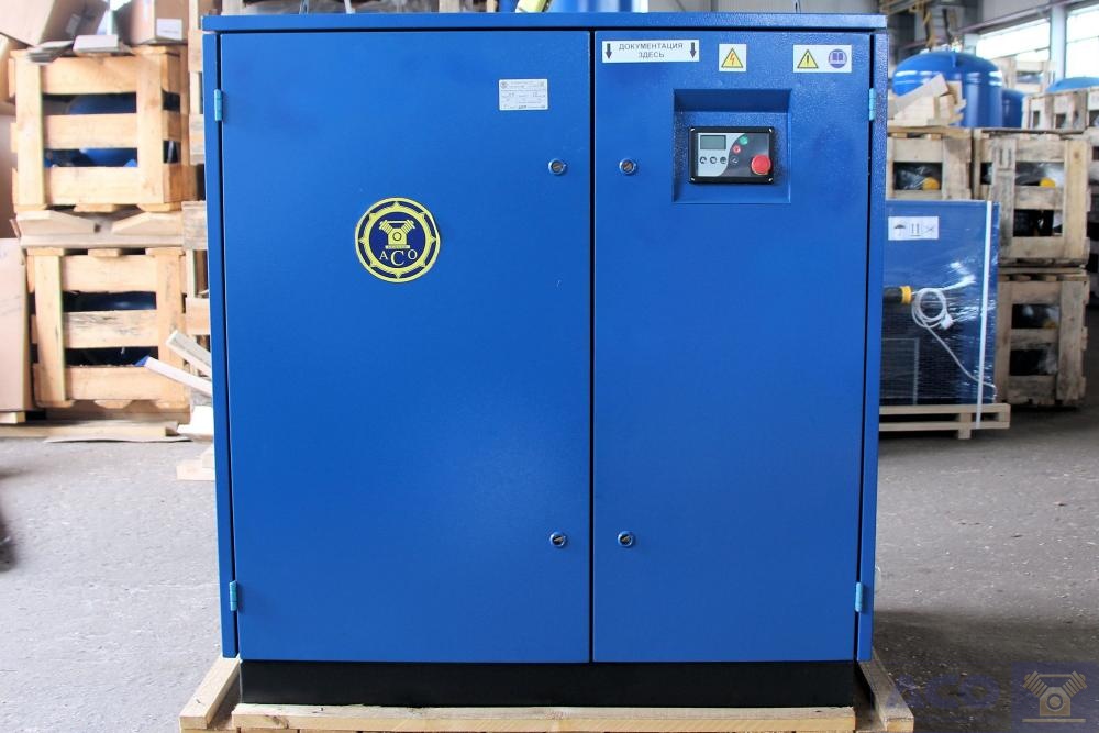 Винтовая компрессорная установка АСО-ВК30 для швейной фабрики.