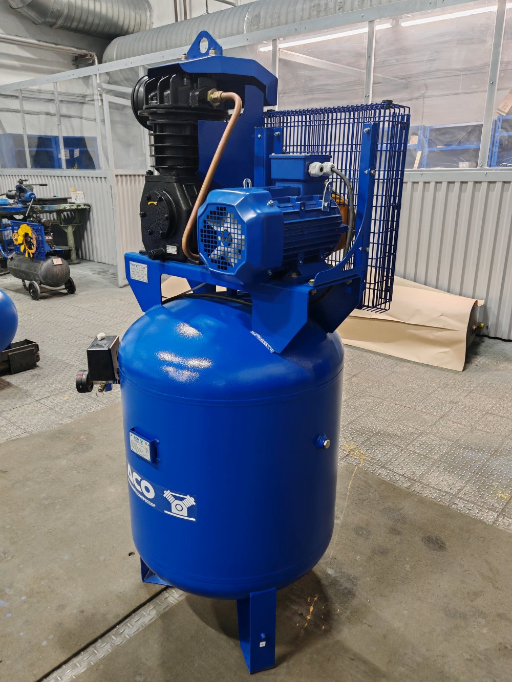 Бежецкий завод АСО представил новую модель поршневого компрессора КВ10