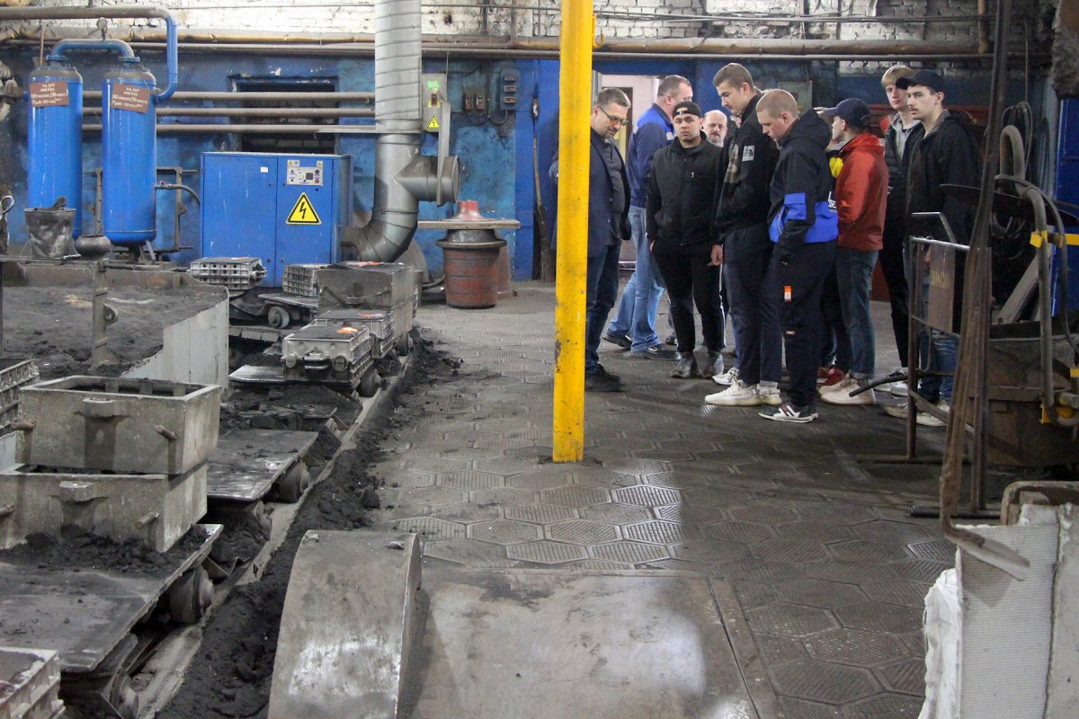 Студенты БПЭК на производстве Бежецкого завода «АСО»