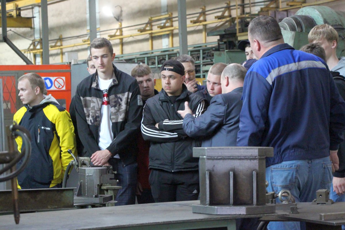 Студенты БПЭК на производстве Бежецкого завода «АСО»